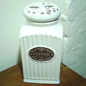 COFFEE canister